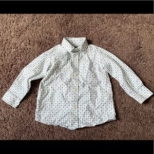 Boys button down long sleeve